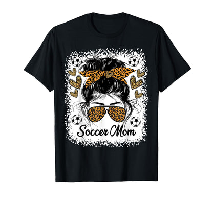 Soccer Mom Soccer Player Stylish T-Shirt - Casual Everyday Wear for Adults