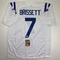 Autographed/Signed Jacoby Brissett Indianapolis White Football Jersey JSA COA