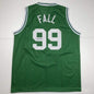 Autographed/Signed Tacko Fall Boston Green Basketball Jersey JSA COA