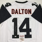 Autographed/Signed Andy Dalton Cincinnati Color Rush Football Jersey JSA COA