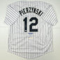 Autographed/Signed AJ A.J. Pierzynski Chicago Pinstripe Baseball Jersey PSA/DNA COA
