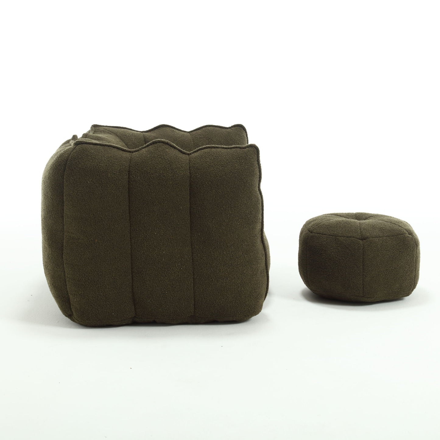 Soft Bean Bag Chair With High Resilient Foam