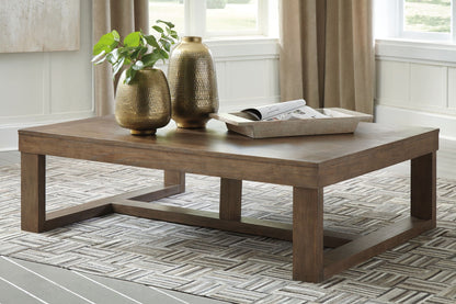 Cariton - Rectangular Cocktail Table - Gray