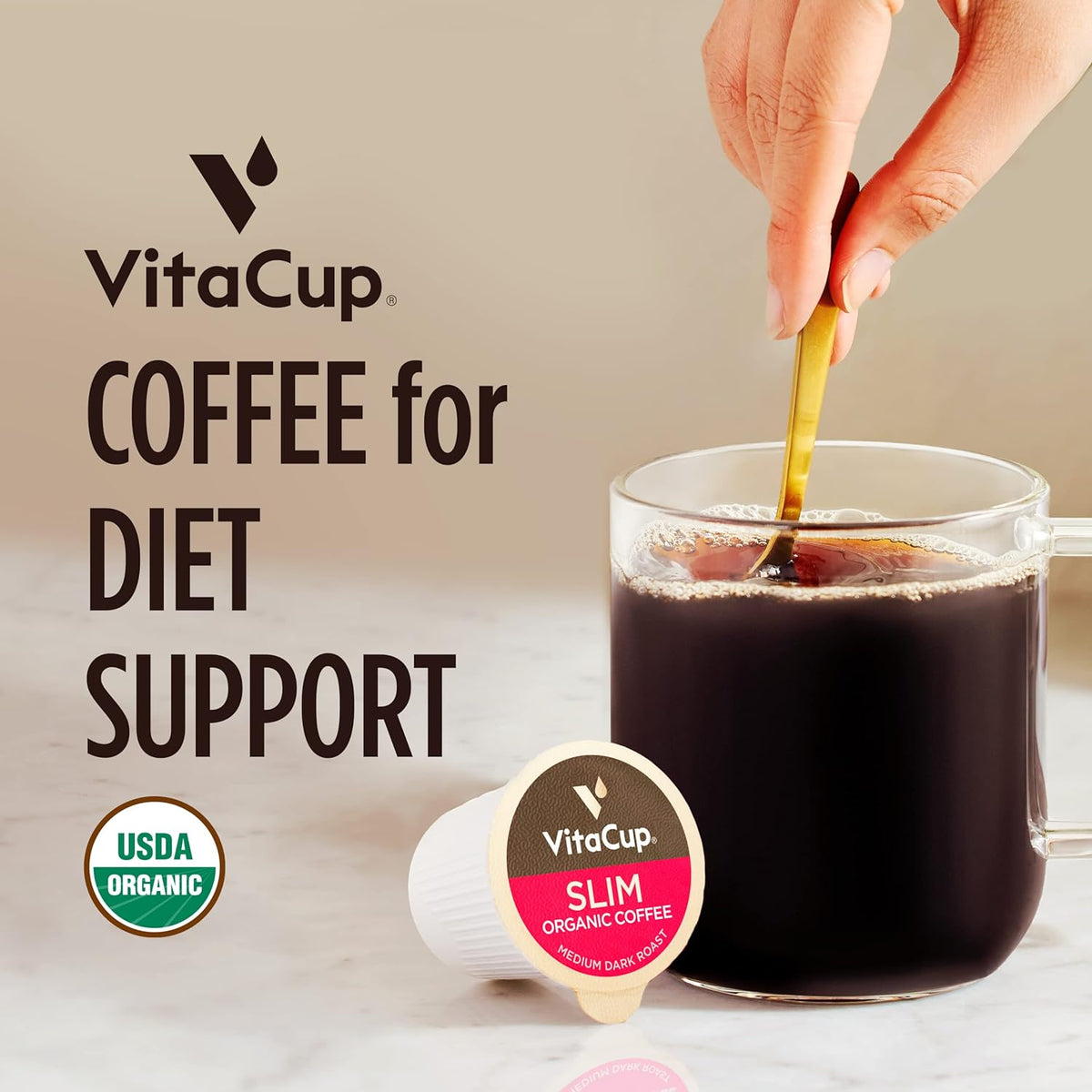 Organic Coffee Pods — Bold Flavor
