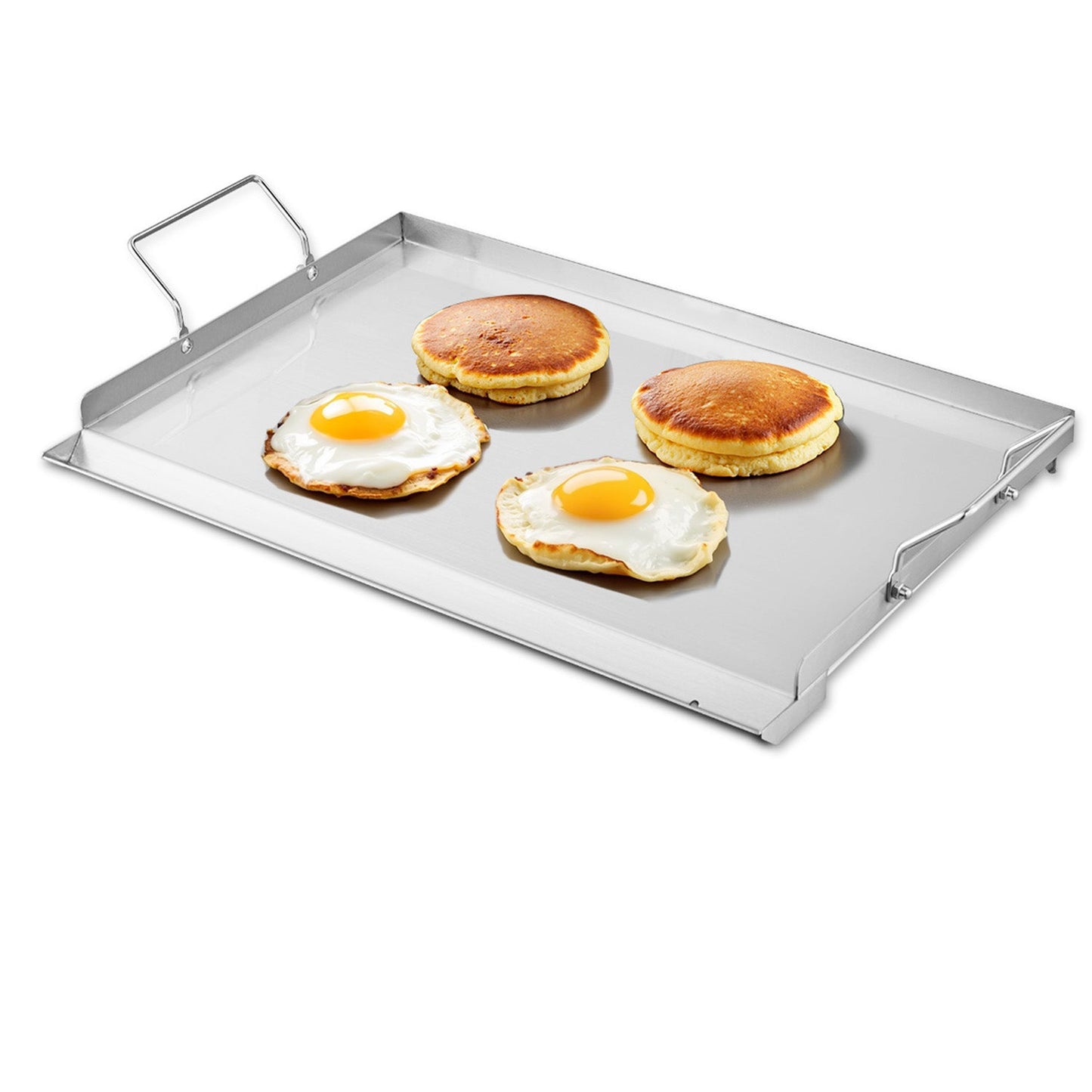 23x16 in Flat Top Griddle Stainless Steel Universal BBQ Grill Pan Cookware