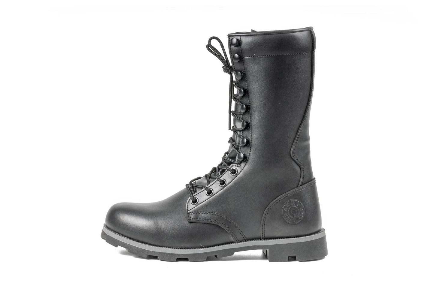 Tactical Large Size Black High-top Desert Raised Combat Boots