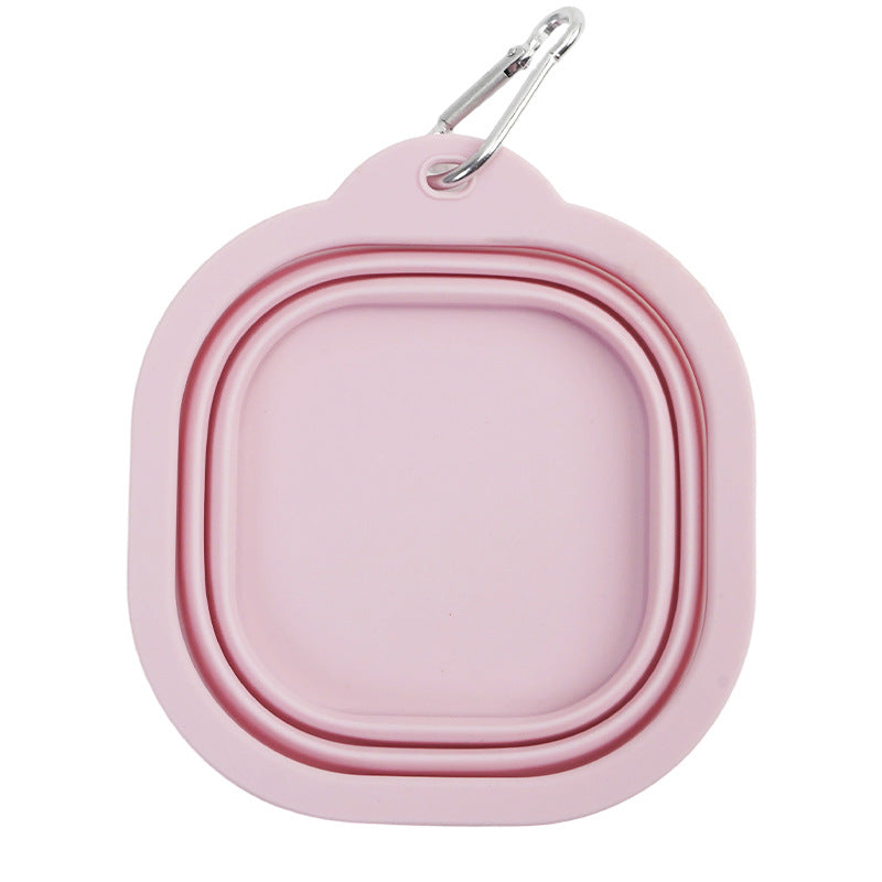 Portable Travel-Friendly Foldable Silicone Pet Bowl