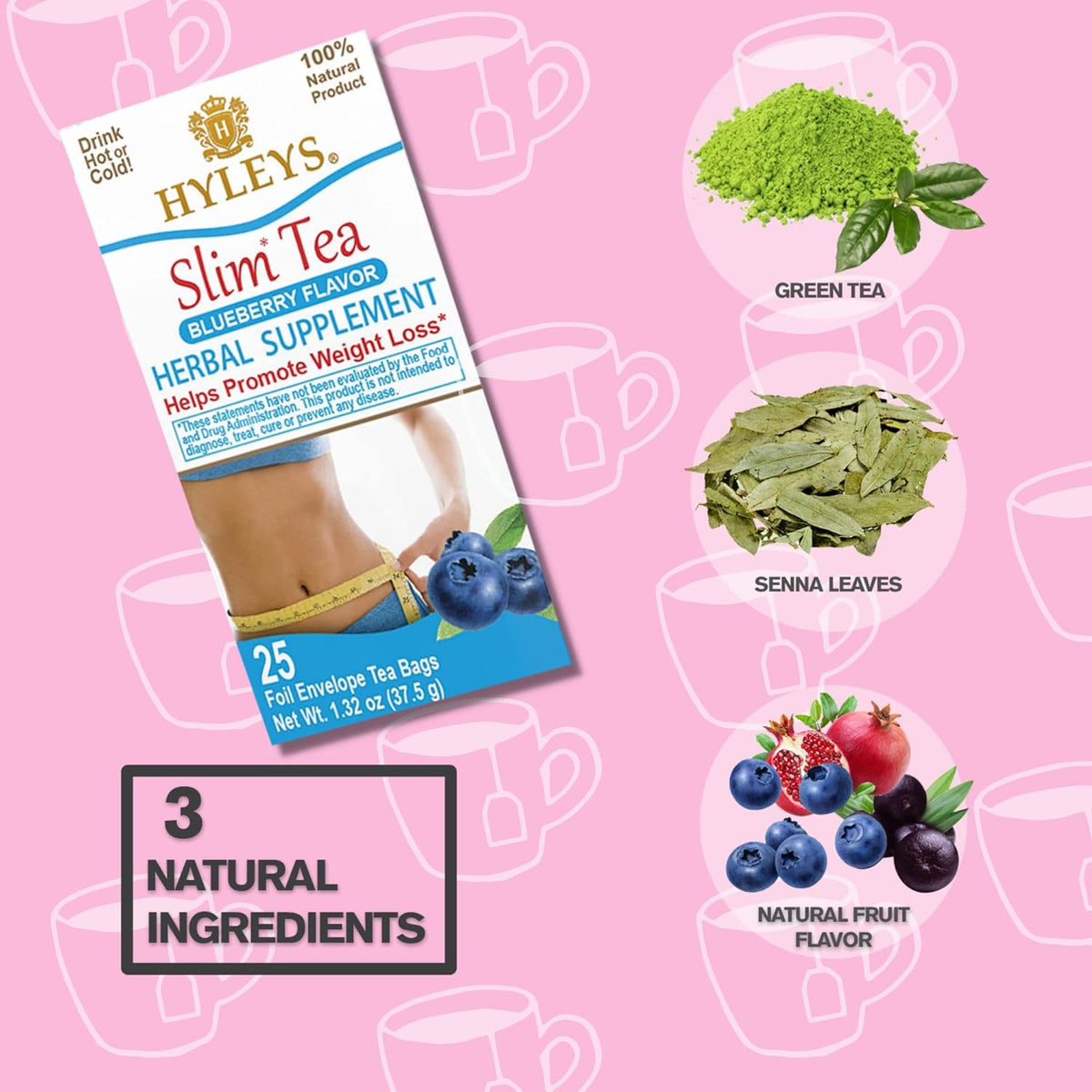 Pineapple Detox Slimming Tea