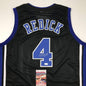 Autographed/Signed JJ J.J. Redick Duke Black College Basketball Jersey JSA COA
