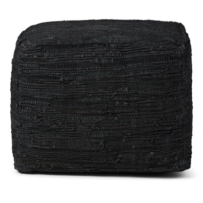 Fredrik - Handcrafted Square Pouf