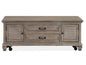 Lancaster - Lift Top Storage Cocktail Table (With Casters) - Dove Tail Gray