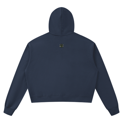 Loki & Ivy Unisex Boxy Raw Edge Hoodie