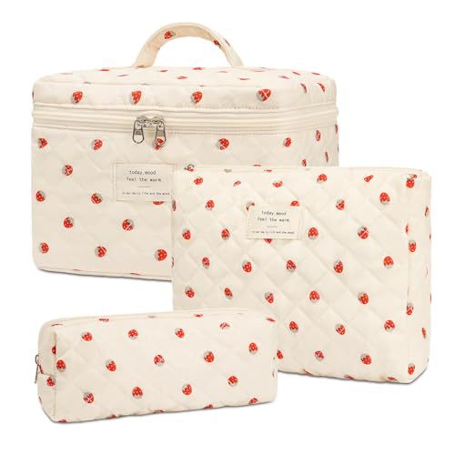 Floral Home Storage Cosmetic Bag