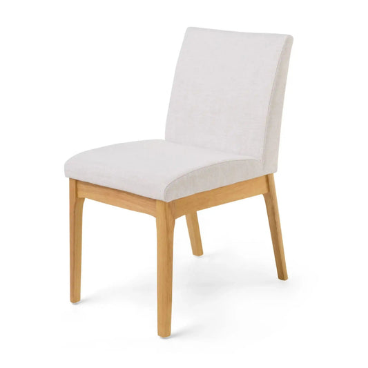 Contemporary Dining Chair Set With Upholstered Fabric