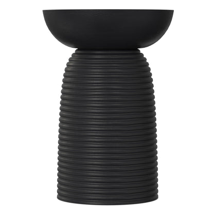 Boyd - Ribbed Accent Table - Black