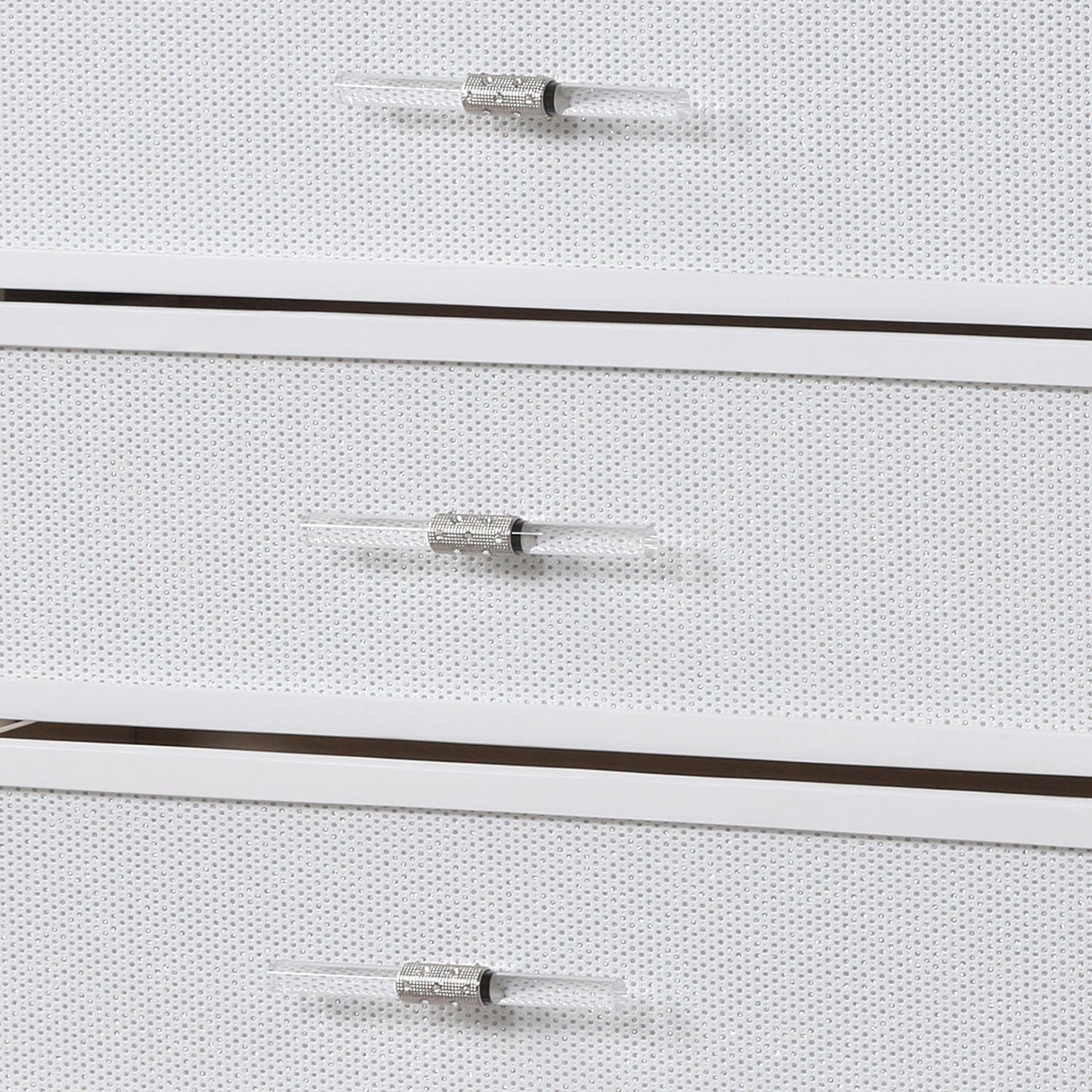 Opium - 5 Drawer Chest - White