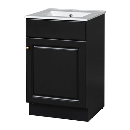 Bathroom Vanity With Sink, Cabinet With Adjustable Shelf