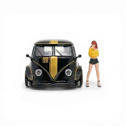 TPC Volkswagen T1 Pick Up JPS with Surfboards 1:64