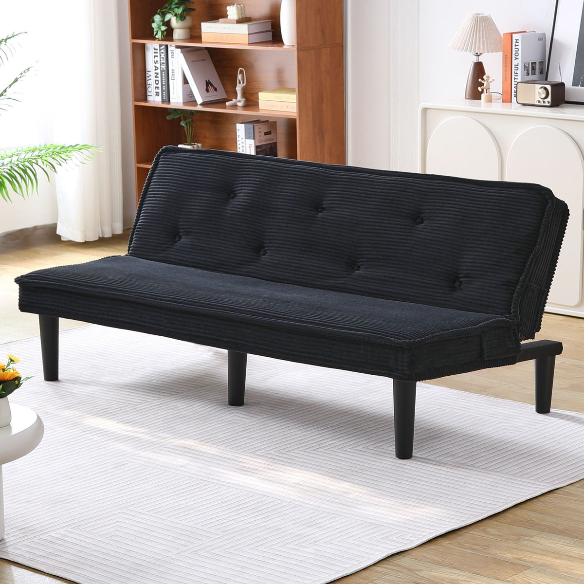 Versatile Sofa Bed With Solid Wood Frame