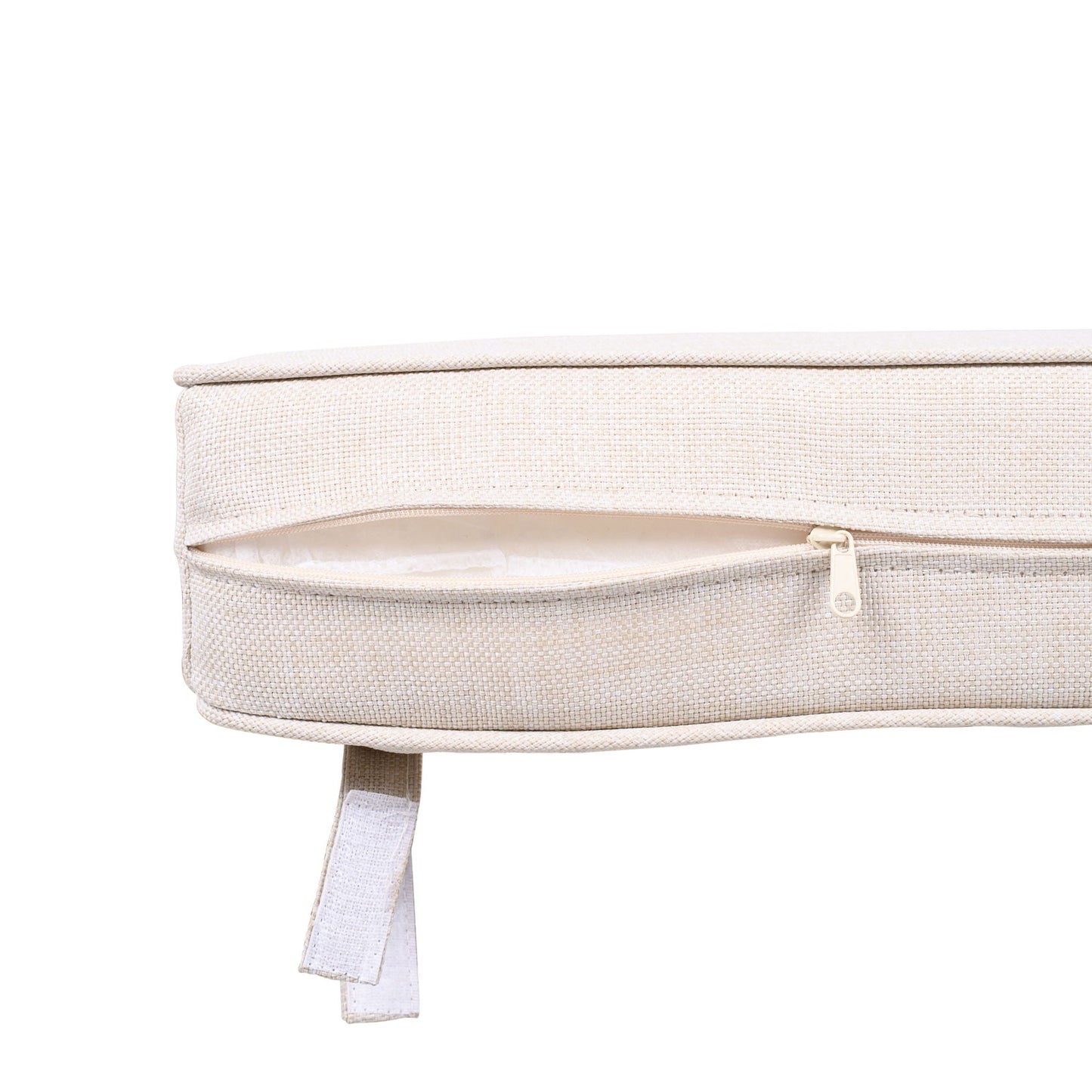 Outdoor Club Chair & Rope Arm And Cushions