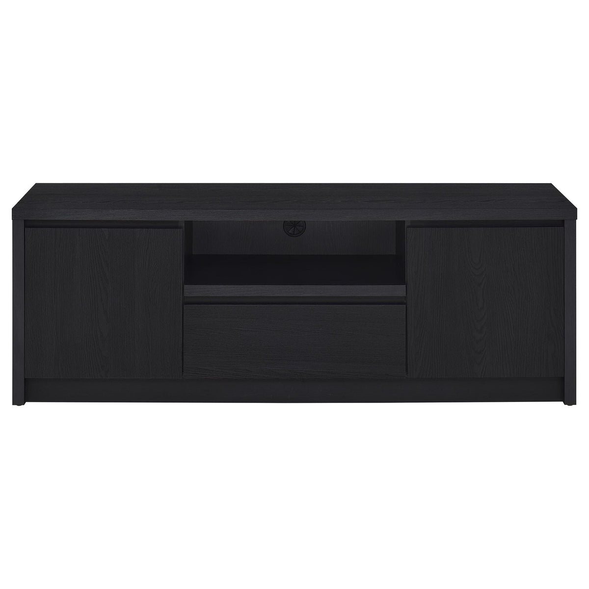 Winfield 3-piece Entertainment Center 60-inch TV Stand Black