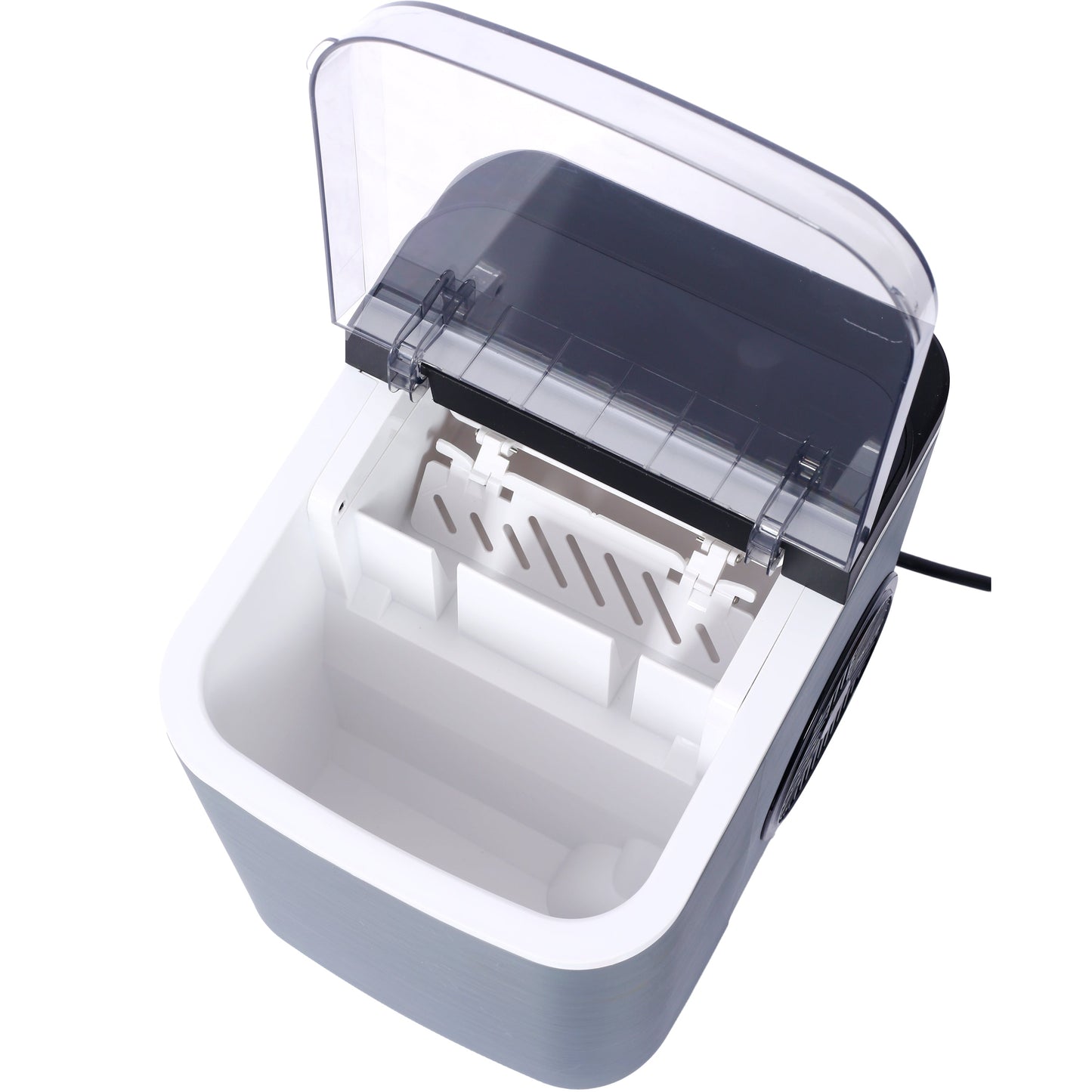 Portable Countertop Ice Maker with Self-Cleaning Function