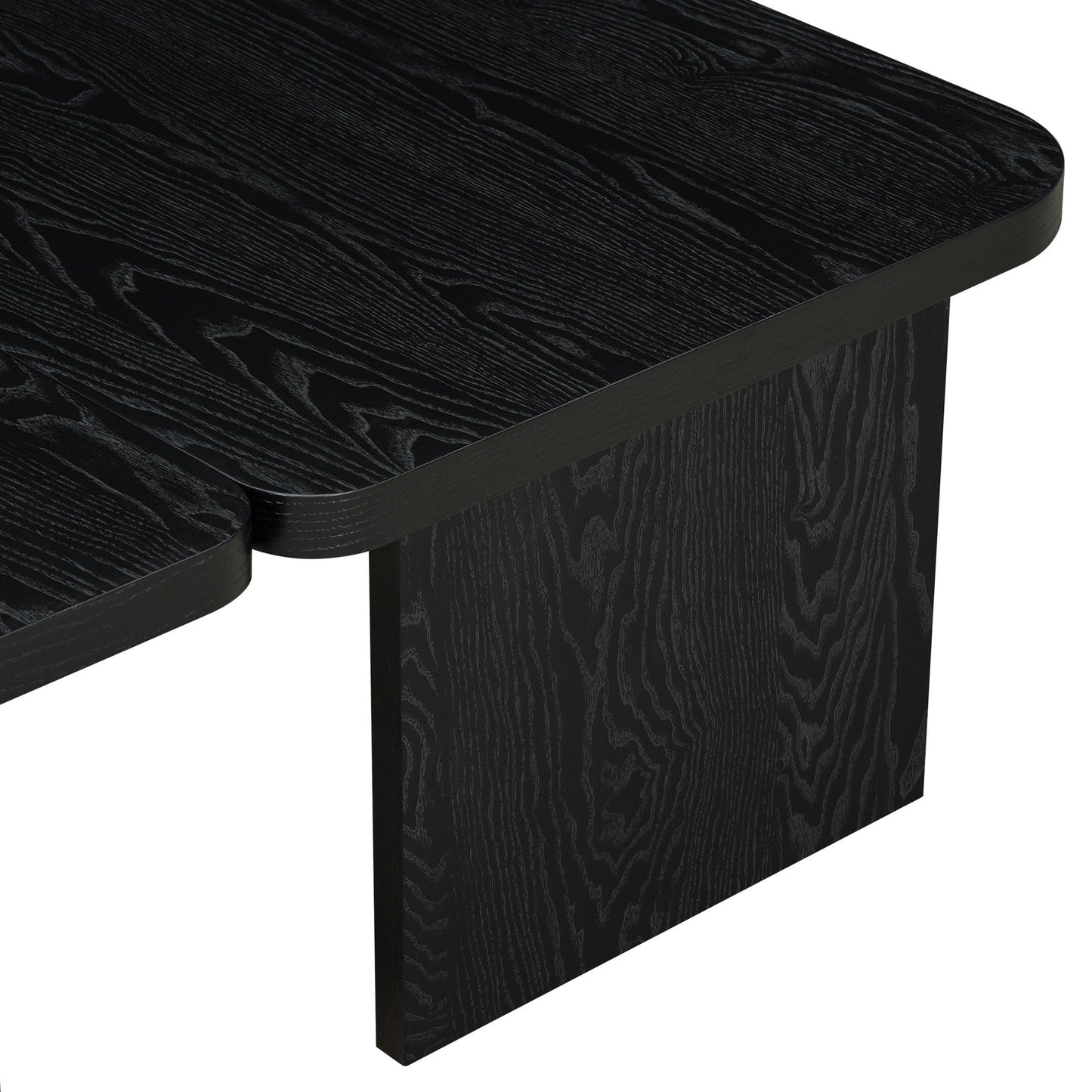 Modern Minimalist Coffee Table Set With Splicing Design