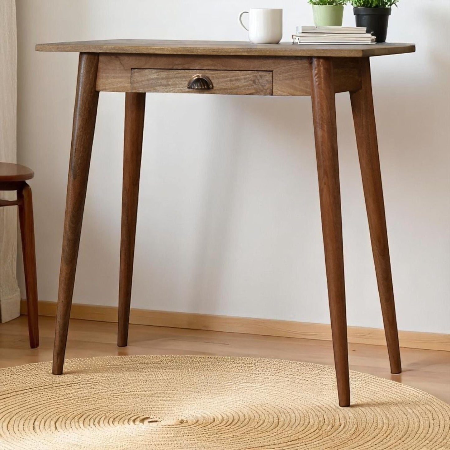 Mini Writing Desk - Oak