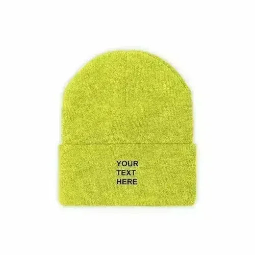 Customized with Your Own Text Knit Beanie | Femstylo