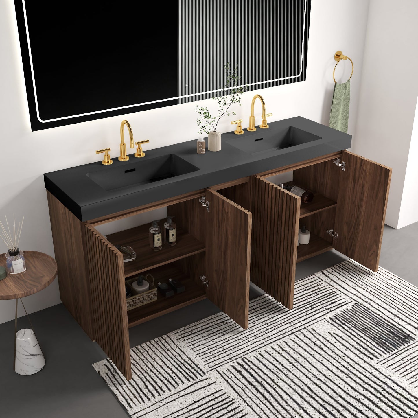 Galan 72F" Winston Bathroom Vanity