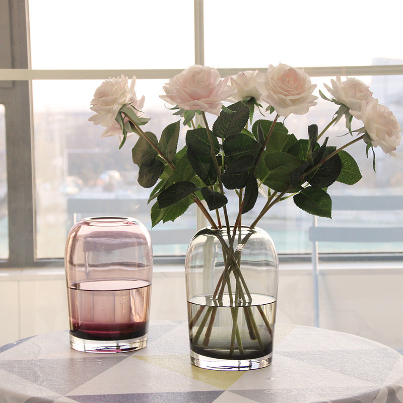 European Minimalist Vase Creative INS Glass Crafts