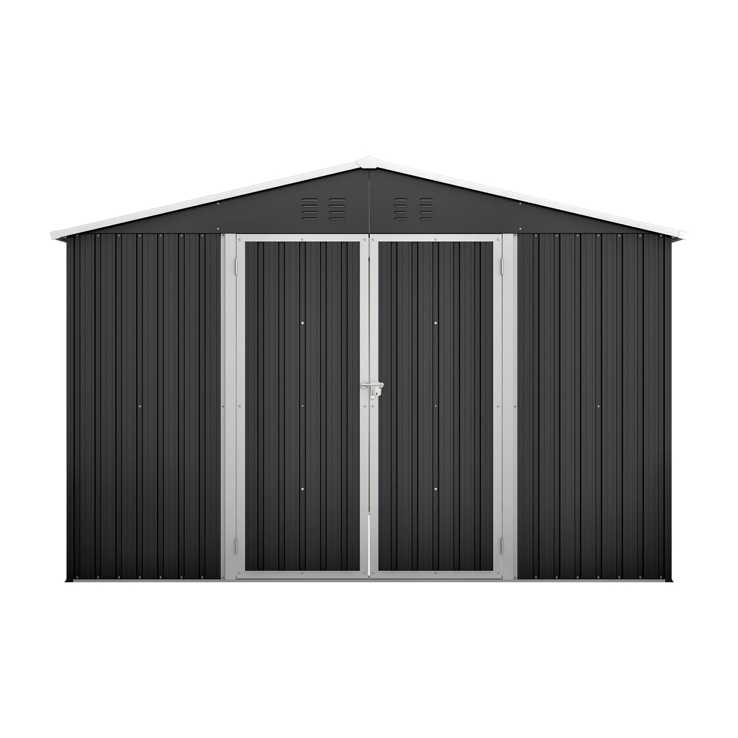 10x10 FT Large Outdoor Metal Storage Shed