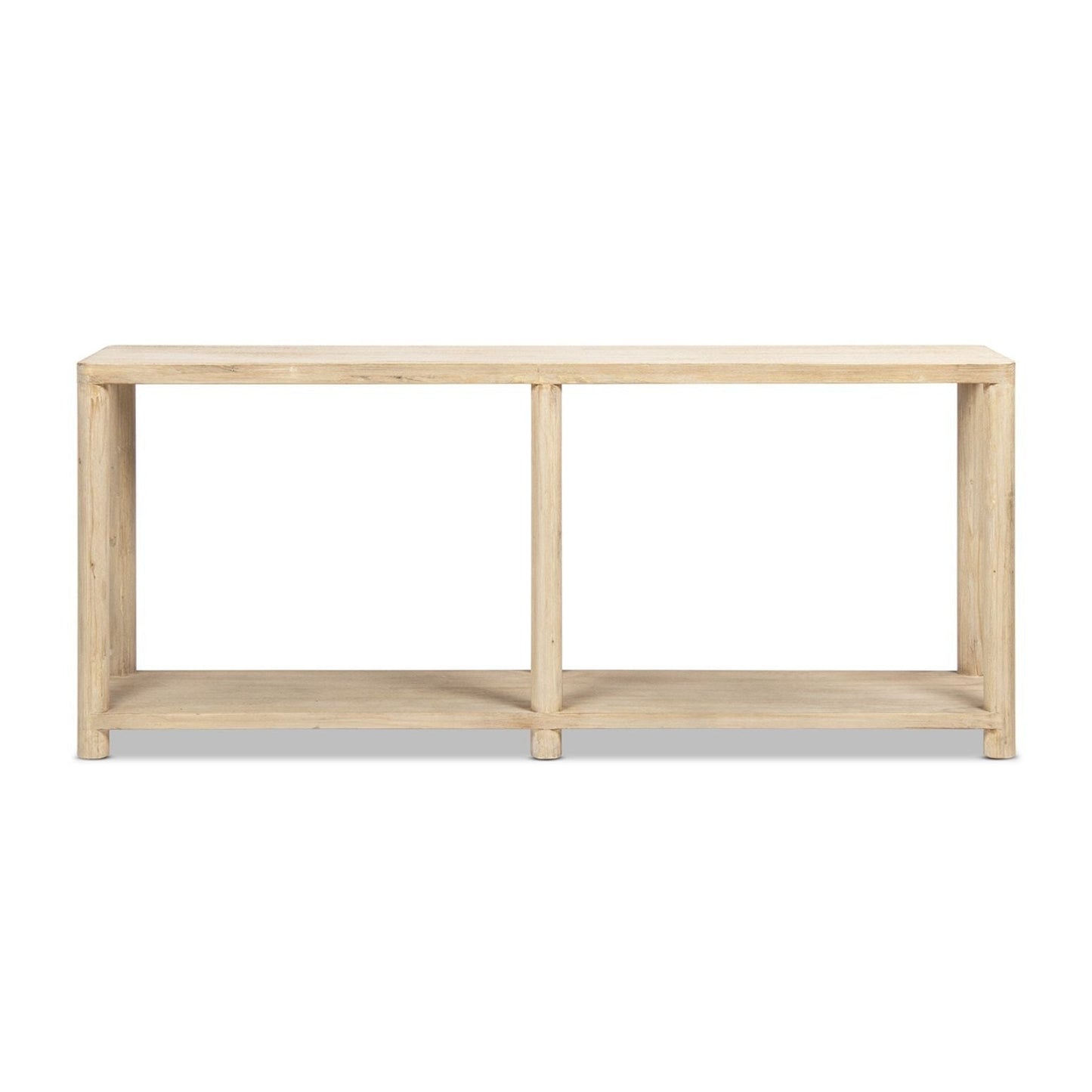 Milo - Console Table With Lower Shelf - Natural