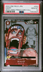 Graded 2022 One Piece JP Usopp #002 25th Anniversary Premium Collection Trading Card Game PSA 10 Gem Mint