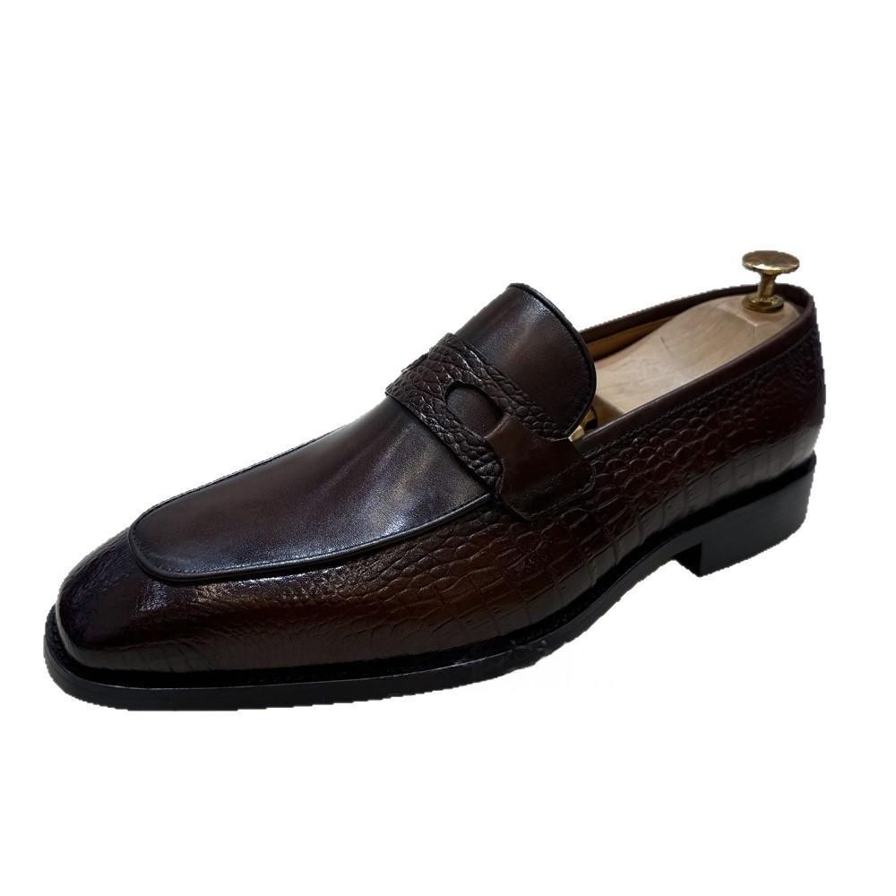 Large-size Mens Casual Formal Leather Shoes