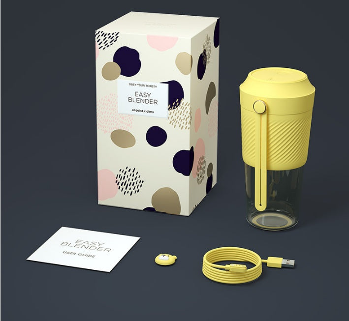 Portable Rechargeable Juicer for Smoothies and Juices On-the-Go