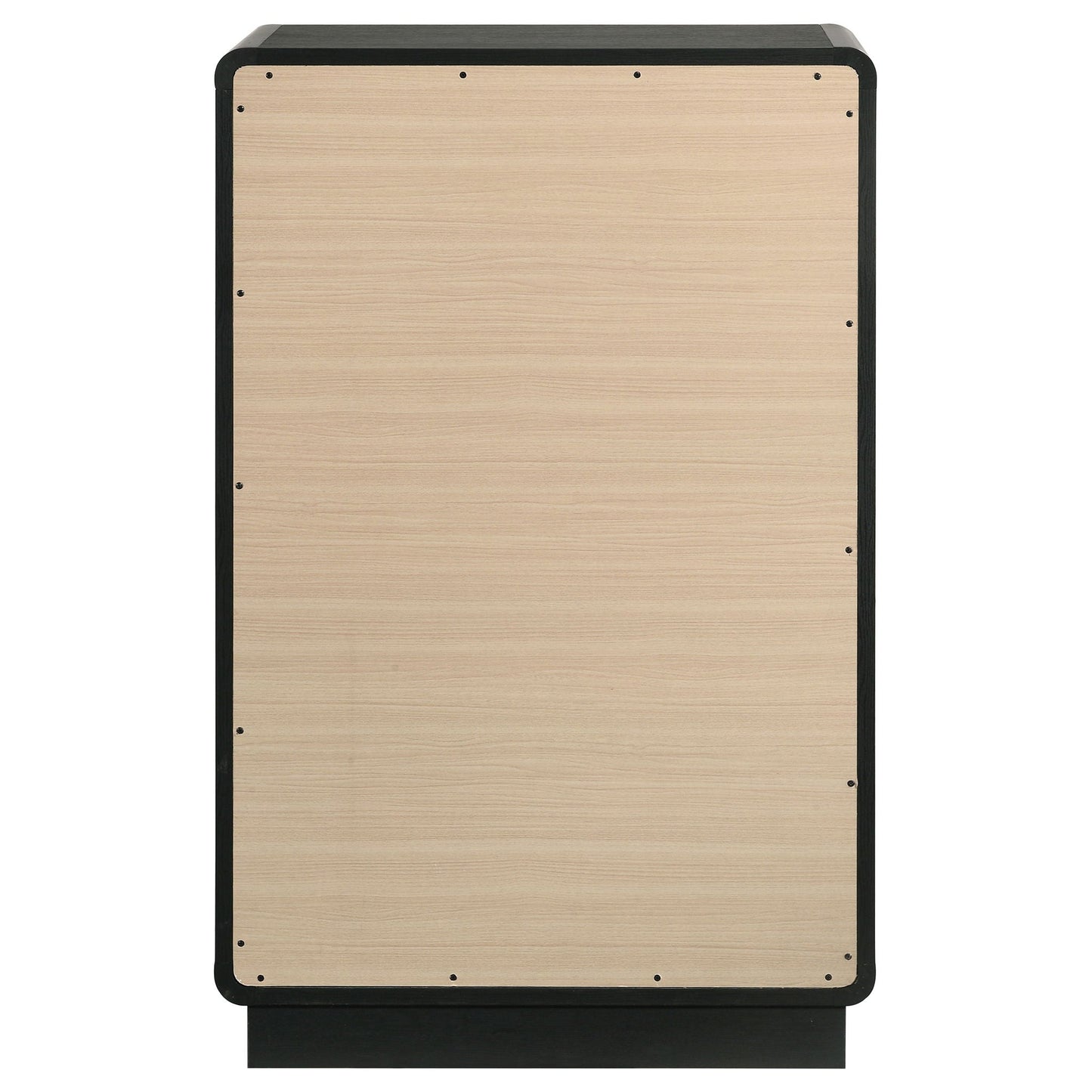 Burton - 5 Drawer Chest Of Drawers - Black
