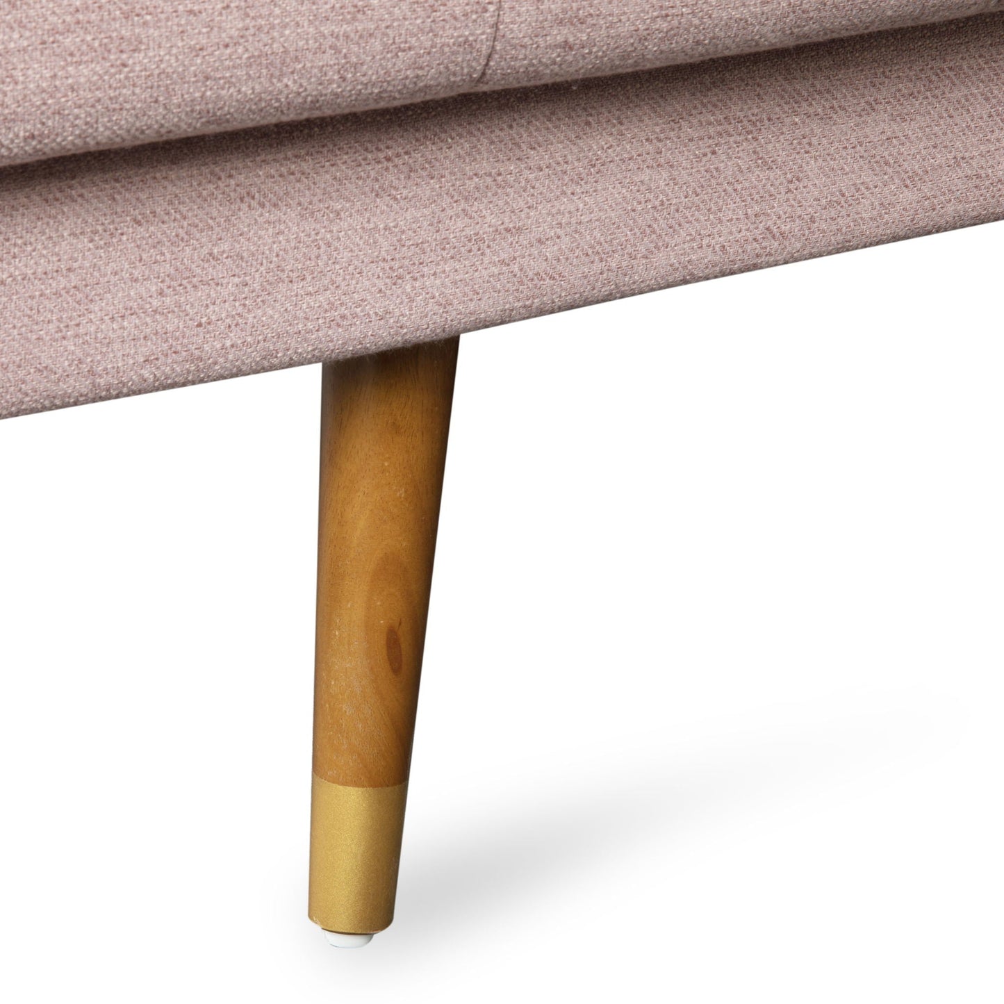 Aidan Mid Century Modern Tufted Fabric Sofa
