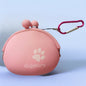 Silicone Pet Snack Bag Solid Color