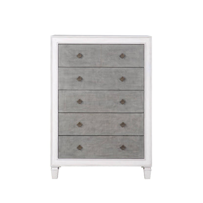 Katia Weathered Chest White