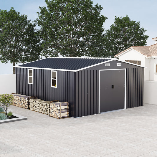 Campcraft 10x12ft Color Steel Plate Storage Shed