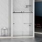 Frameless Shower Door - Double Sliding Design