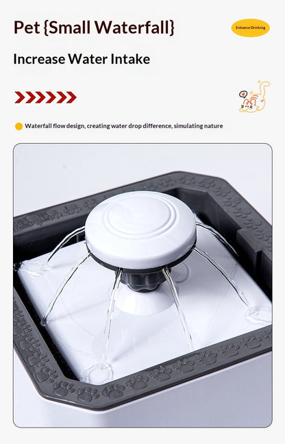Quiet Smart Circulating Detachable Washable Pet Water Fountain