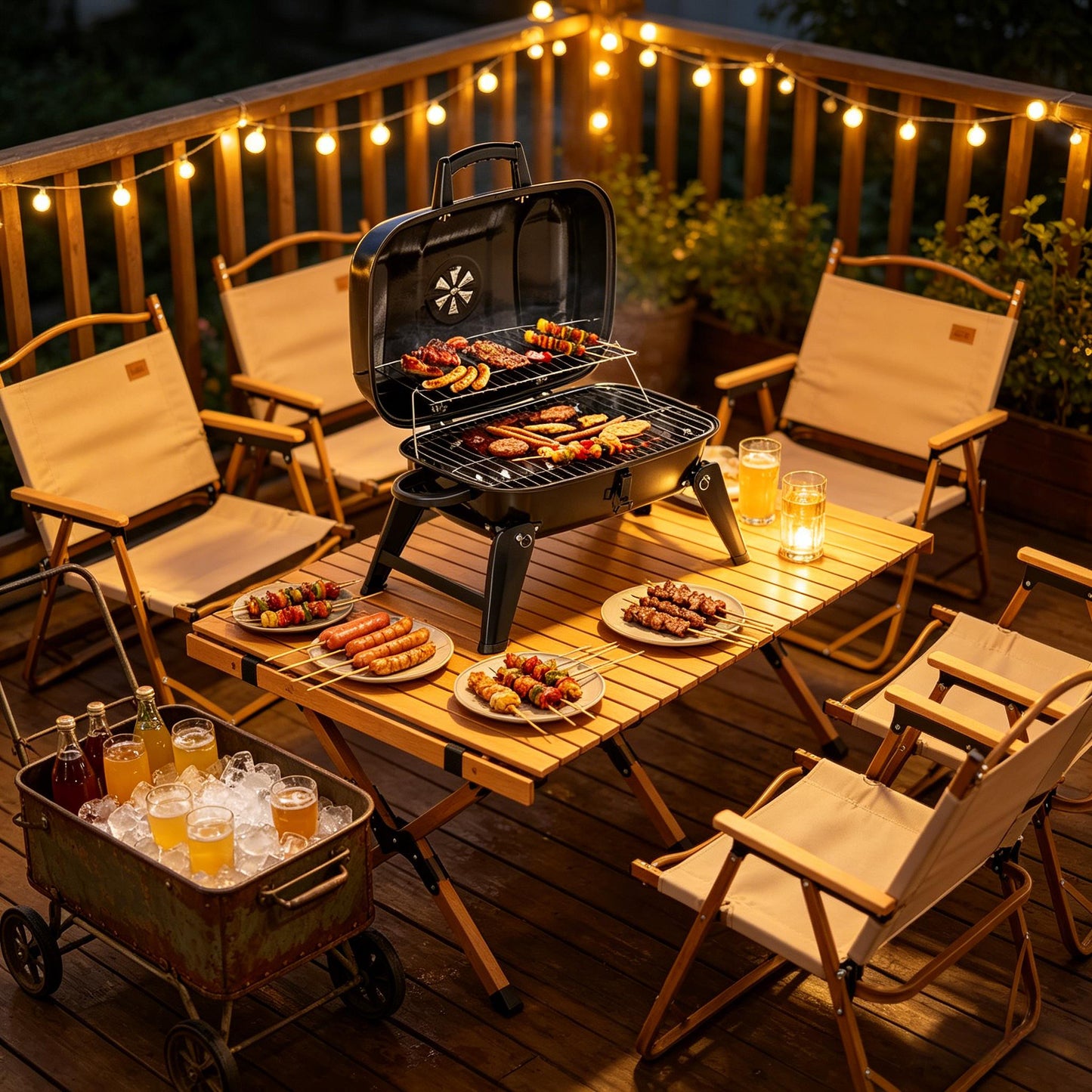 Small Portable Charcoal Grill