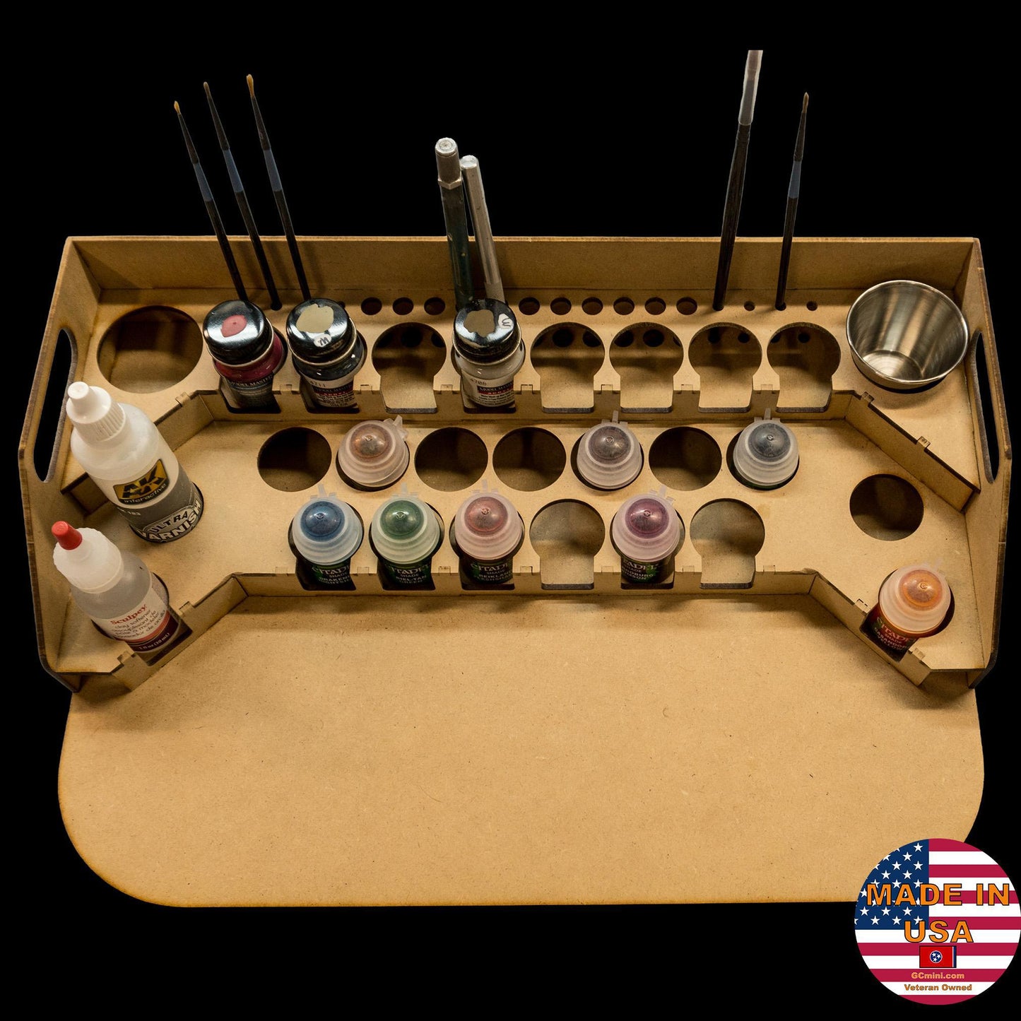 Painting Station - 34mm V2, For GW / Citadel Bottles