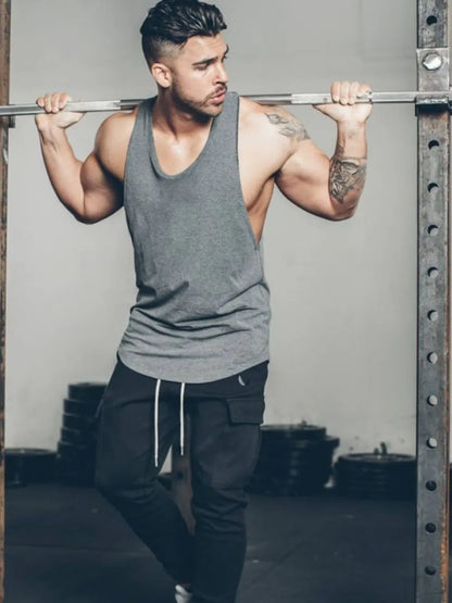 Men's Wide Strap Tank