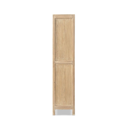 Arden - 2 Door Bookcase Storage Cabinet - Natural