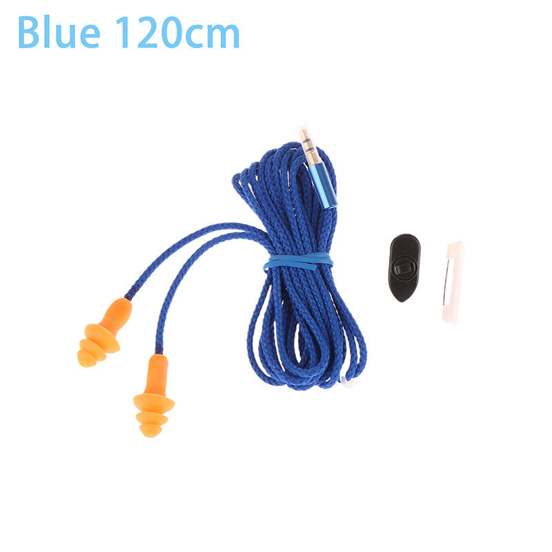Earbuds Soundproof Wired Headphones