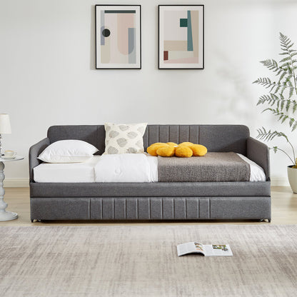 Daybed, Sofa Bed with Trundle Twin Size