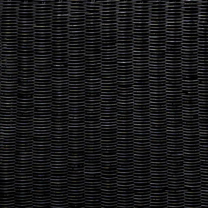 Cahya Woven Rattan Square End Table Black
